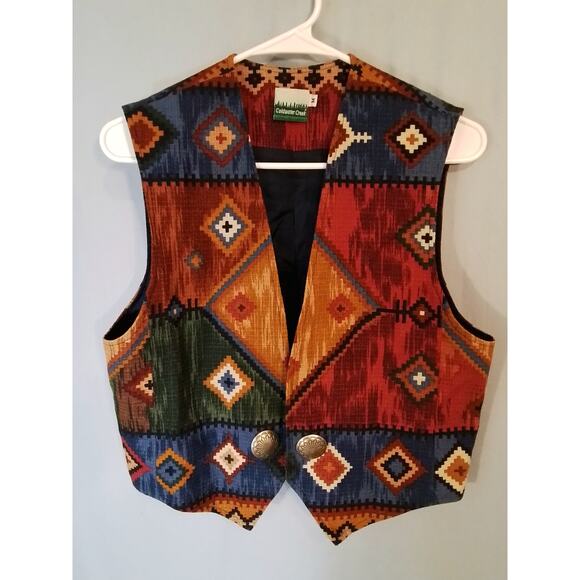 Coldwater Creek Vantage southwestern vest - Picture 3 of 7